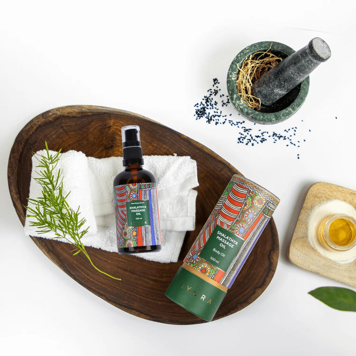 Shalathya Massage Öl - Ayurveda massageöl für steife Gelenken und Muskeln