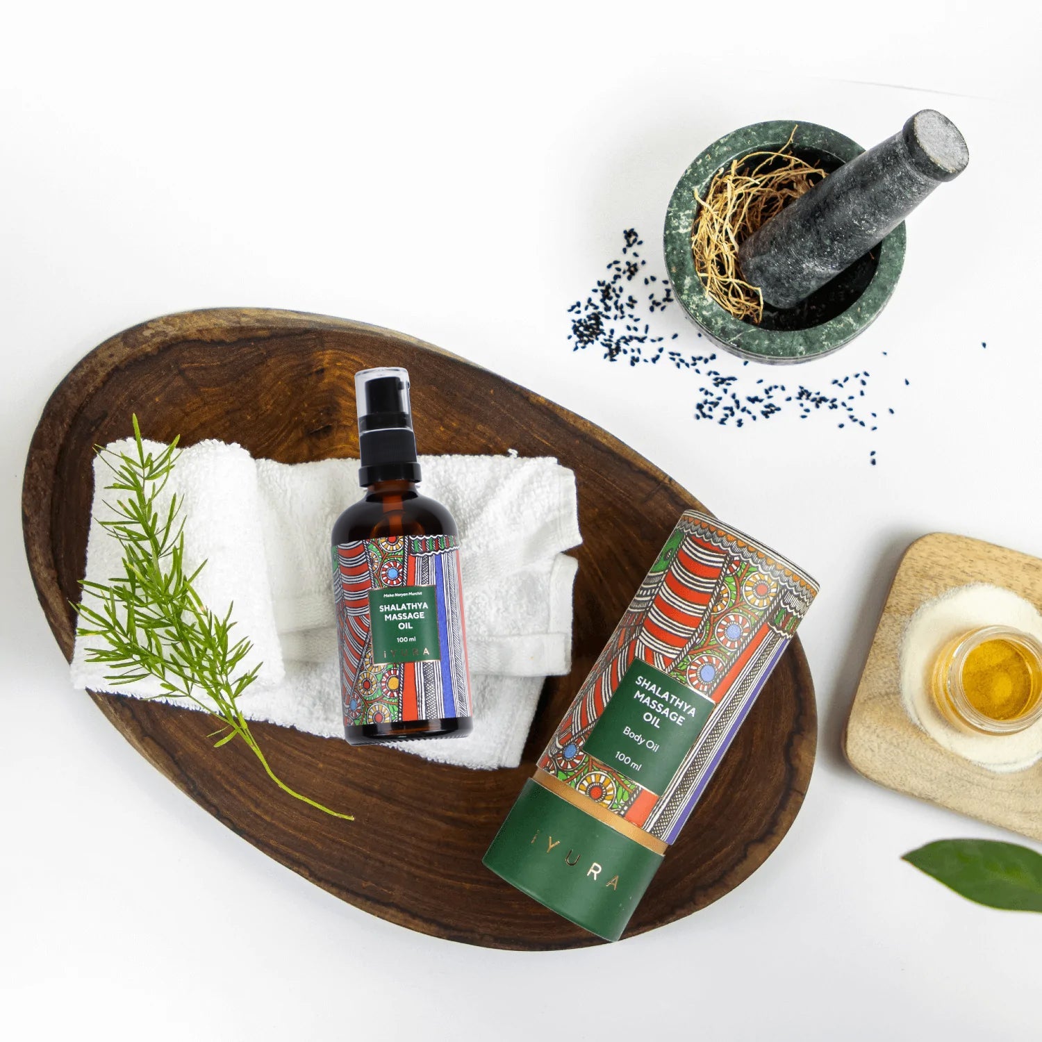 Shalathya Massage Öl - Ayurveda massageöl für steife Gelenken und Muskeln