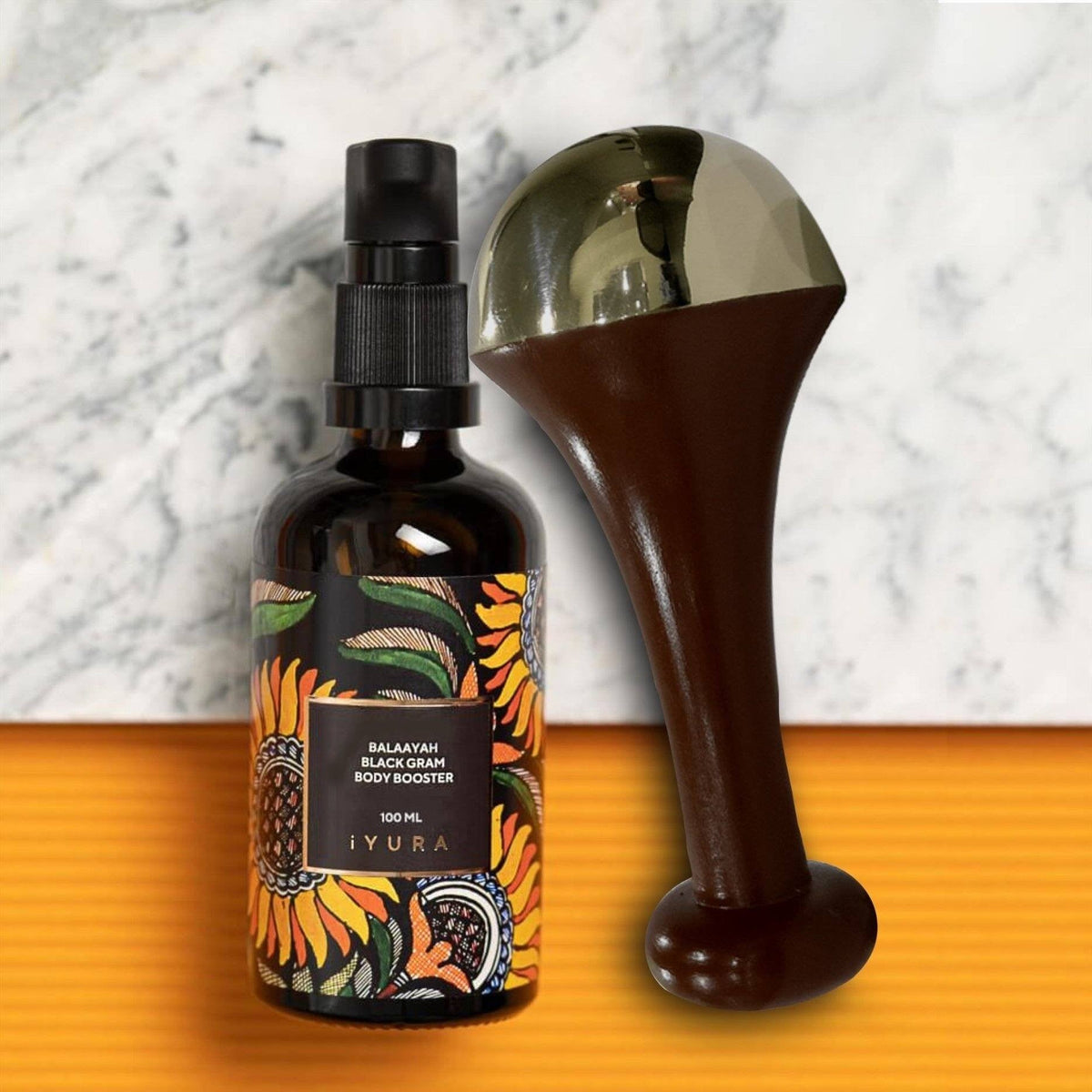 Layuna Wand für Gesicht &amp; Körper mit Balaayah Black Gram Body Booster