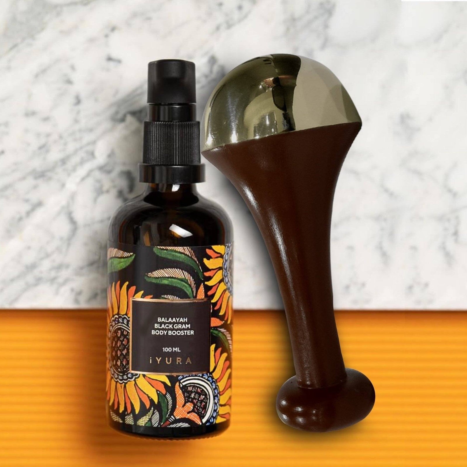 Layuna Wand für Gesicht & Körper mit Balaayah Black Gram Body Booster