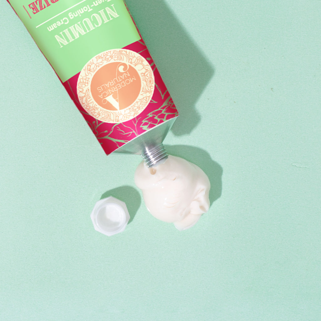 Glanzholendes Duo: Rufolia Periorbital Eyemulsion und Nicumin Even-Toning Cream